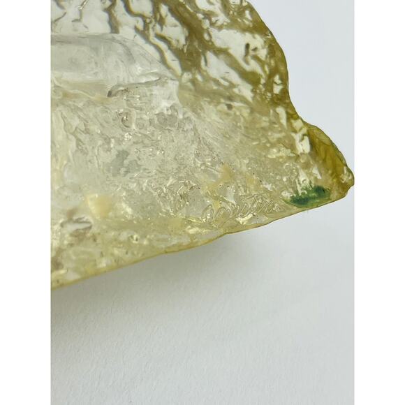 Sea Lion Ocean Cast Resin Lucite Sculpture Signed Agustin Acrylic Seal Reverse C - Picture 14 of 16